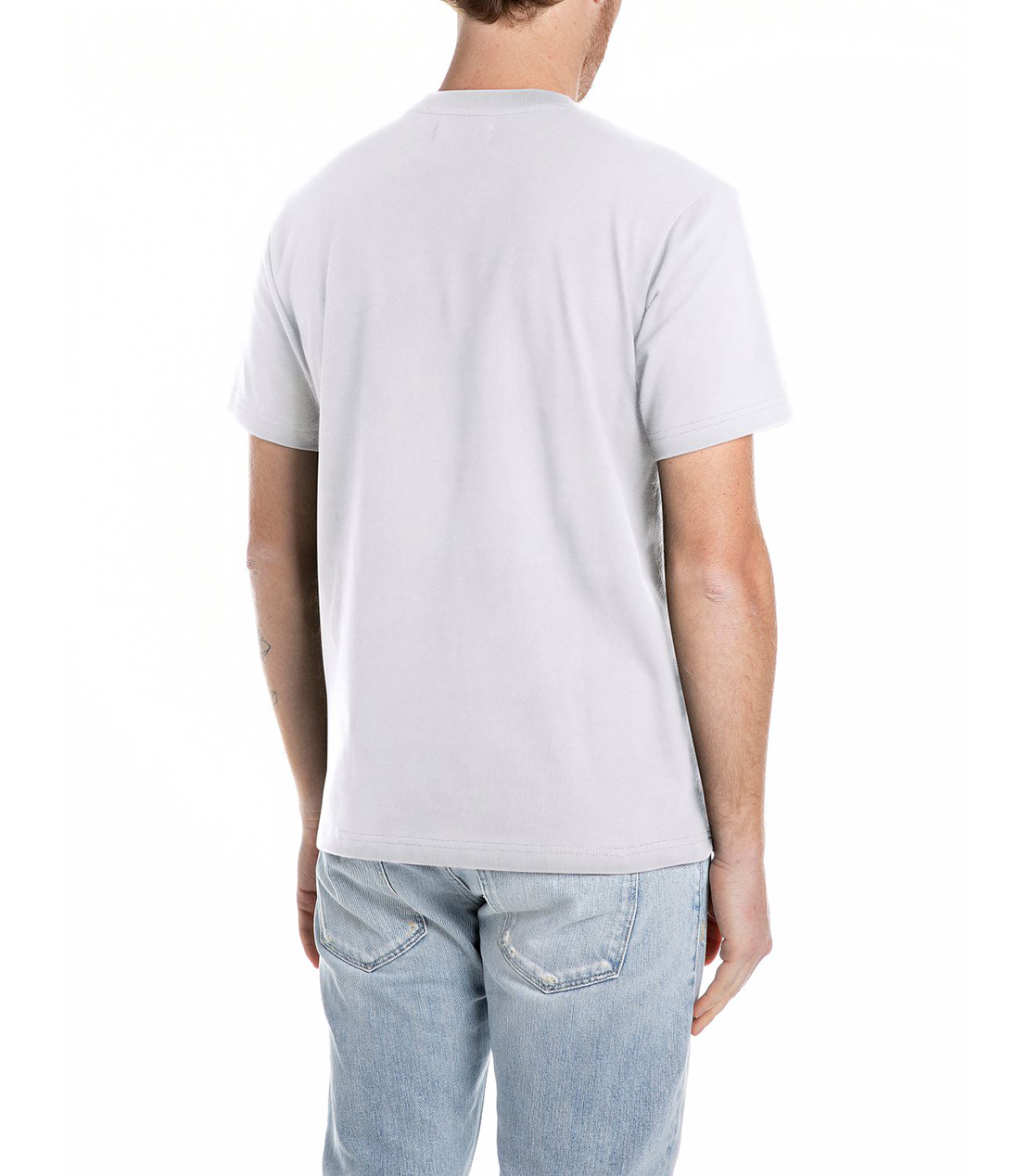 コットンジャ－ジープリントＴシャツ 詳細画像 ホワイト 2